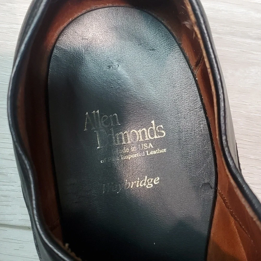 Allen Edmonds Mens WeyBridge 5908 USA Leather Oxford Loafer shoes sz 14B